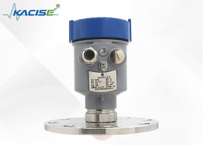 Sensore di livello radar KLD802 con antenna con lente in PTFE senza contatto Frequenza centrale 80 GHz e precisione ± 2 mm per misurazione continua