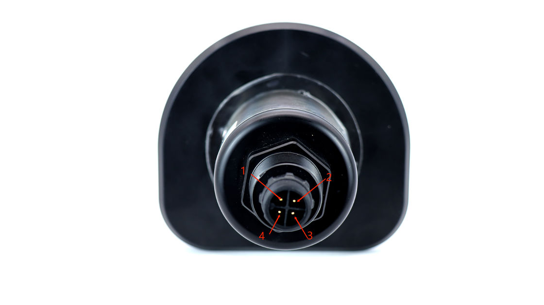 Sensore di turbidità a basso raggio con gamma 0 ~ 10NTU, asciugatrice auto-pulita e uscita Modbus RS485 per il monitoraggio della qualità dell'acqua