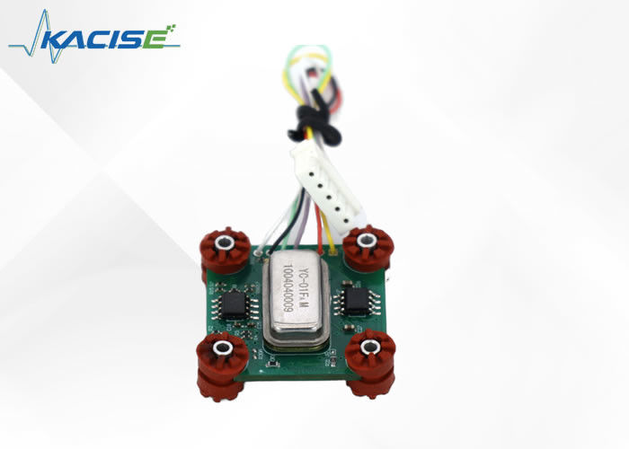 Sensore giroscopico MEMS di precisione con uscita di tensione CC da 5 V CC, vibrazioni ridotte e ampia larghezza di banda > 50 Hz