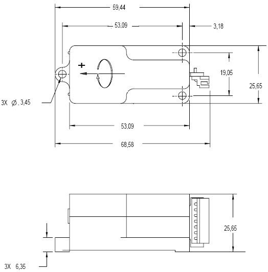 Giroscopio MEMS al quarzo con risposta alla velocità con tolleranza agli urti di 200 g e ingresso CC/uscita CC di alto livello in un design compatto e robusto
