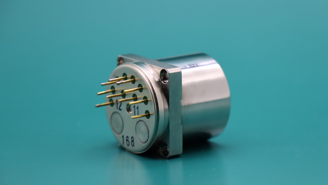 Fattore di scala 1,2 ~ 1,6 mA/g Sensore dell'acceleratore per la sensibilità alla temperatura ≤ 30 ppm/°C~≤ 80 ppm/°C