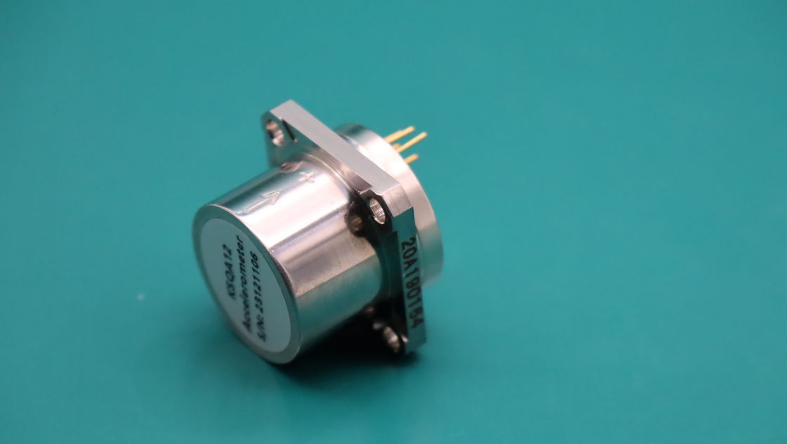 Accelerometro flessibile a quarzo ad alta precisione con gamma di input da ±30 g a ±80 g, sensibilità alla temperatura ≤ 60 ppm/°C e Bias ≤ 5 mg