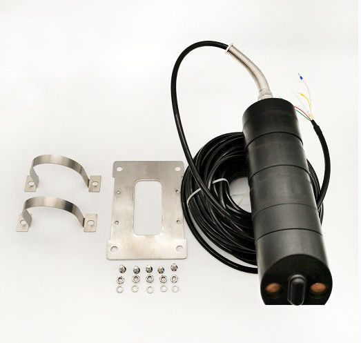 Misuratore di flusso Doppler ad ultrasuoni con sensore POM IP68 livello di protezione e risoluzione di flusso di 0,0001L/s