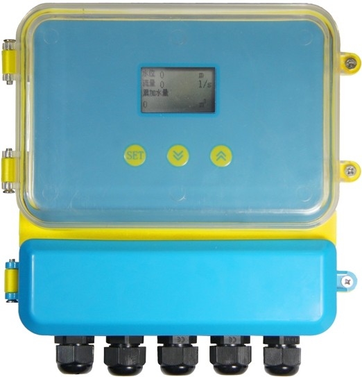 ABS Split Shell Industrial Ultrasonic Doppler Flow Meter per la profondità dell'acqua