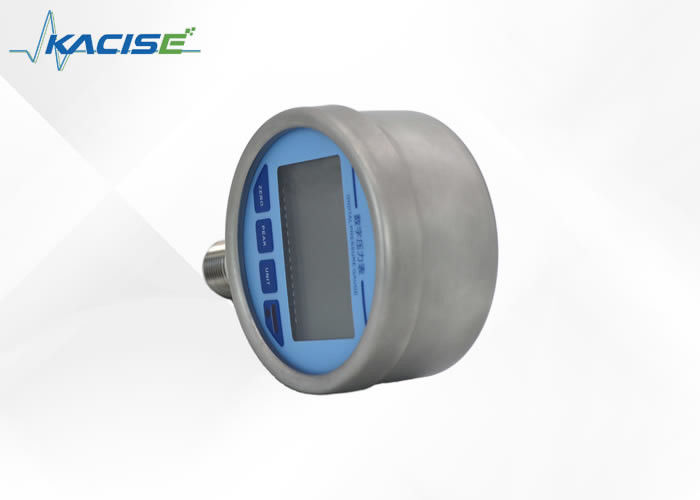 Pressometro digitale compatto con diaframma in acciaio inossidabile 316L, risoluzione di 4 1/2 bit e batteria AAA