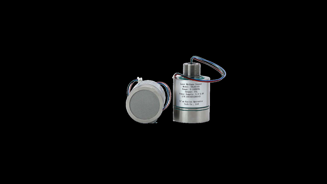 Sensore di rilevamento di gas metano a bassa potenza compatto con limite di rilevamento VOL dello 0,2% Peso del prodotto 255 g