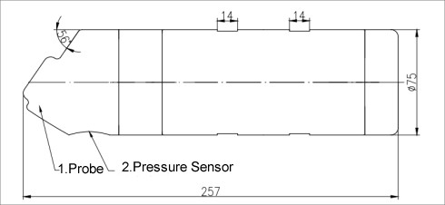 Misuratore di flusso Doppler ad ultrasuoni per la misurazione accurata della velocità del fluido nel monitoraggio delle inondazioni e nello scarico di acque reflue
