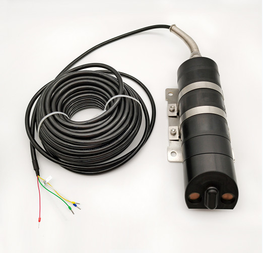 Misuratore di flusso Doppler ad ultrasuoni per la misurazione accurata della velocità del fluido nel monitoraggio delle inondazioni e nello scarico di acque reflue