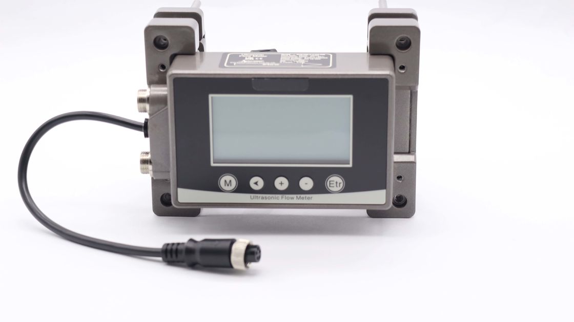 Modbus RS485 Flow Meter ad ultrasuoni di comunicazione con design a pinza e LCD retroilluminato 256*128