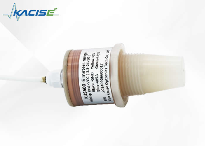 Sensore del misuratore di livello dell'acqua ad ultrasuoni RS485 5m KUS600 5V per fossa settica