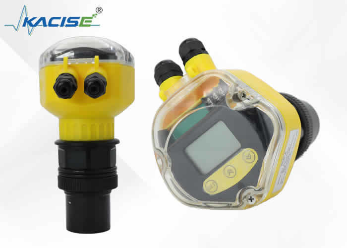 IP66 Display Instrument e IP68 Transducer RS485 Sensore di livello dell'acqua a due fili ad ultrasuoni