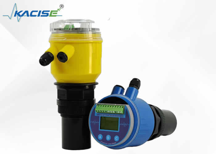 2-Wire 4-20mA Output Dual Output Ultrasonic Level Meter KUM-100 con alimentazione DC12-28V