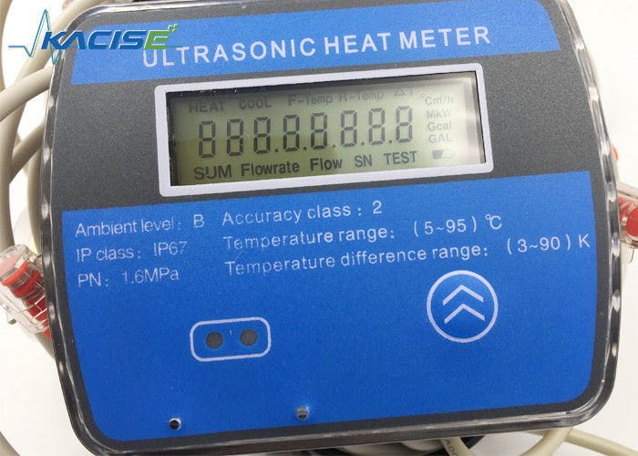 Misuratore BTU a ultrasuoni professionale con precisione di classe B, comunicazione M-BUS e durata della batteria di 6 anni