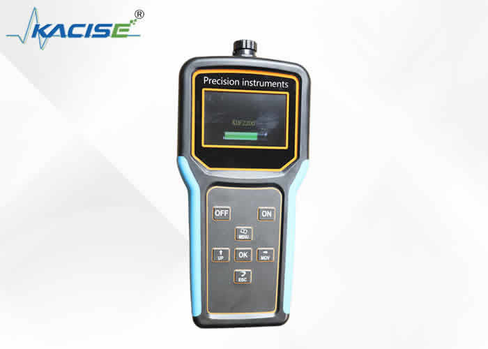 Misuratore di flusso Doppler portatile con esportazione dati USB, batteria ricaricabile a 12 V e protezione IP65/IP67