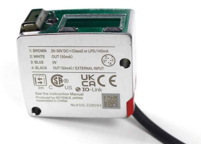 KEYENCE LR-TB2000C Sensore laser interruttore fotoelettrico con interfaccia di comunicazione Modbus per apparecchiature di misurazione delle distanze di automazione industriale
