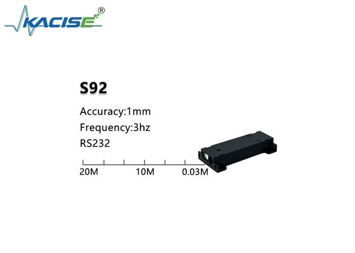 Sensore di distanza laser ad alta precisione di classe 2 di grado laser RS232 per misure di alta precisione