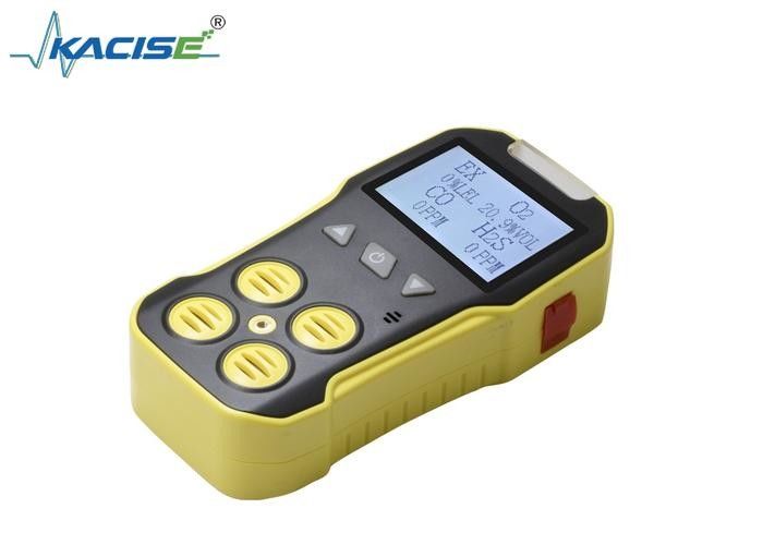 Detettore multi-gas portatile KMBH-4A con grande LCD, alta precisione ± 5% F.S. e design a prova di esplosione