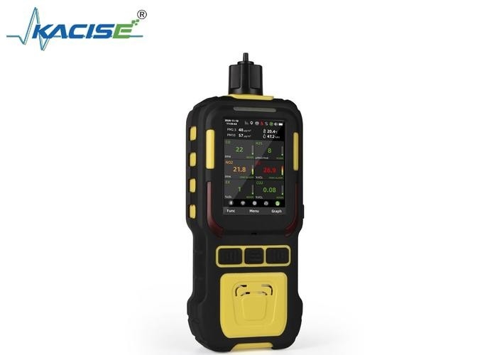 KMK-600M 6 in 1 multi gas detector con pompa di monossido di carbonio allarme