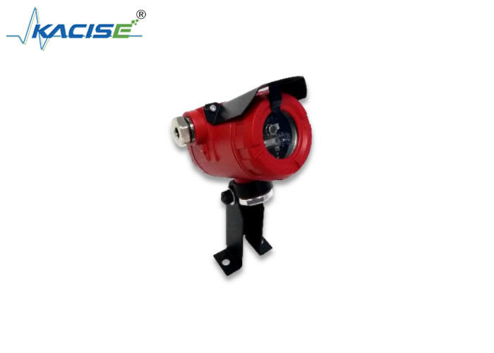 Rivelatore di fiamma industriale di tipo puntiforme con doppio rilevamento di raggi infrarossi e ultravioletti e portata di 25 m in design antideflagrante