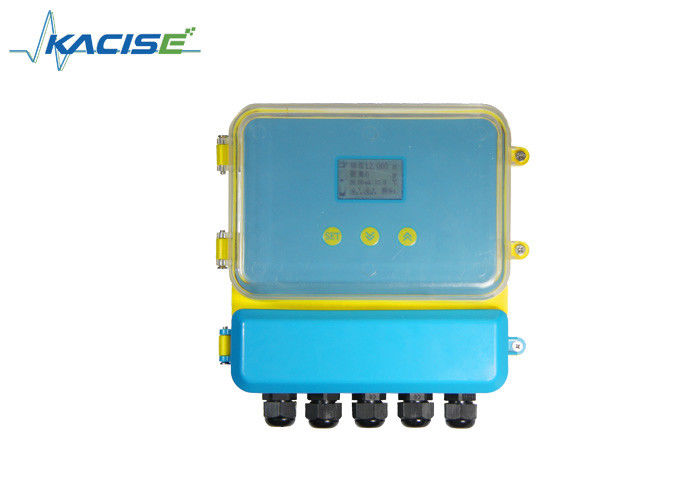 IP66 Display Instrument IP68 Transducer 30m Range Due fili Split Ultrasonic Level Meter per il monitoraggio del livello del liquido industriale