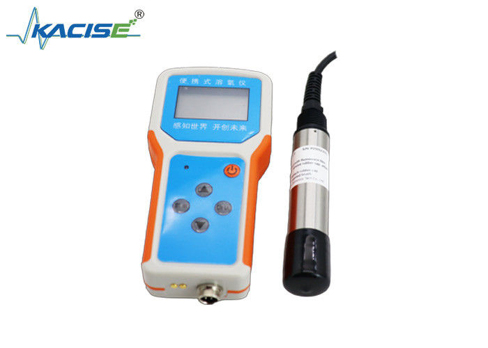 Misuratore ottico portatile di ossigeno disciolto con principio di estinzione da fluorescenza 0 ̊20 mg ̊L DO Range e batteria al litio integrata
