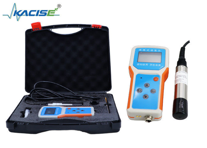 Misuratore ottico portatile di ossigeno disciolto con principio di estinzione da fluorescenza 0 ̊20 mg ̊L DO Range e batteria al litio integrata