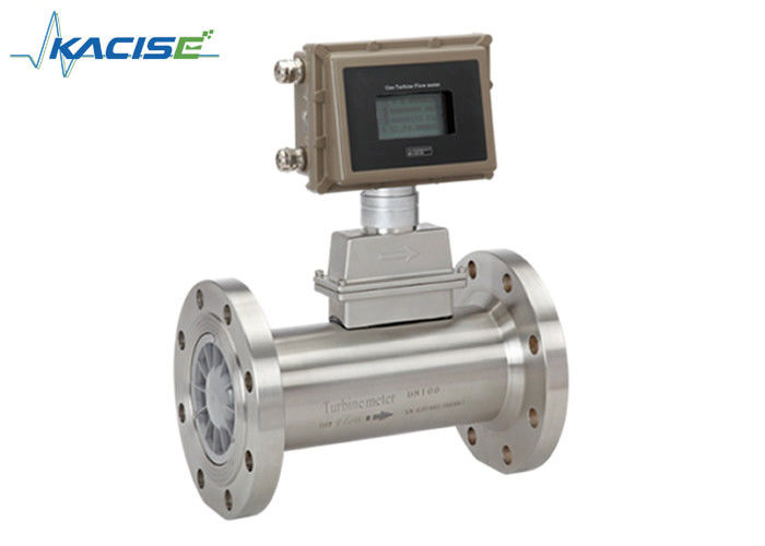 Misuratore di flusso di GPL ad alta precisione / misuratore di flusso di tipo turbina Struttura compatta Supporta uscita da 4 a 20 mA