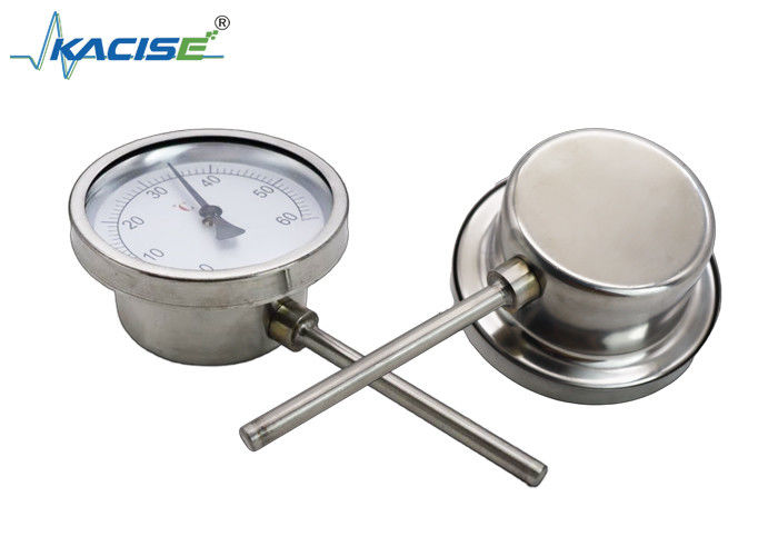WSS-411W Termometro bimetallico industriale in acciaio inossidabile 304/316, lunghezza del tronco personalizzabile e non richiede alimentazione
