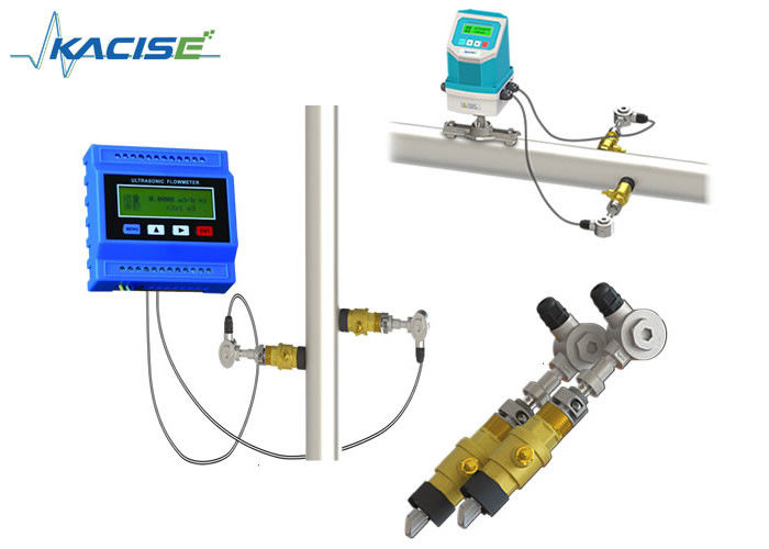 Misuratore di flusso ad ultrasuoni ad alta precisione con sensore plug in per tubi DN50-DN6000 e senza perdita di pressione