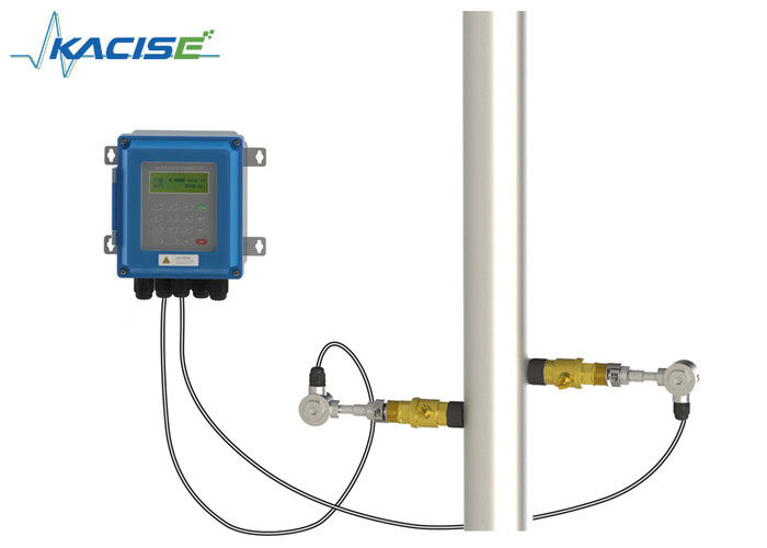 Misuratore di flusso ad ultrasuoni ad alta precisione con sensore plug in per tubi DN50-DN6000 e senza perdita di pressione