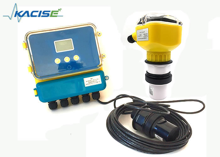 Misuratore di portata a ultrasuoni a canale aperto senza contatto con ampio range 0,1 L/s~99999,99 m3/h e temperatura -30℃~160℃ per la misurazione del flusso di fiumi e canali