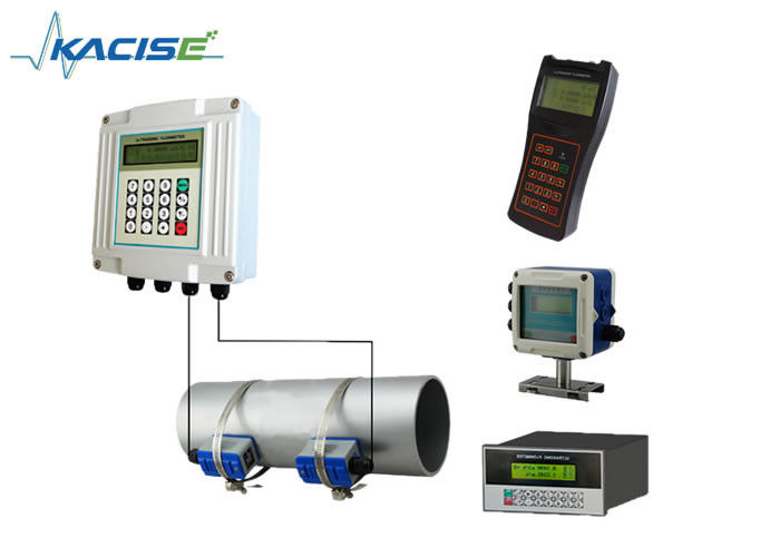 Misuratore di portata idraulico ad ultrasuoni con RS485 Modbus di piccole dimensioni per la misurazione di liquidi DN15-6000mm