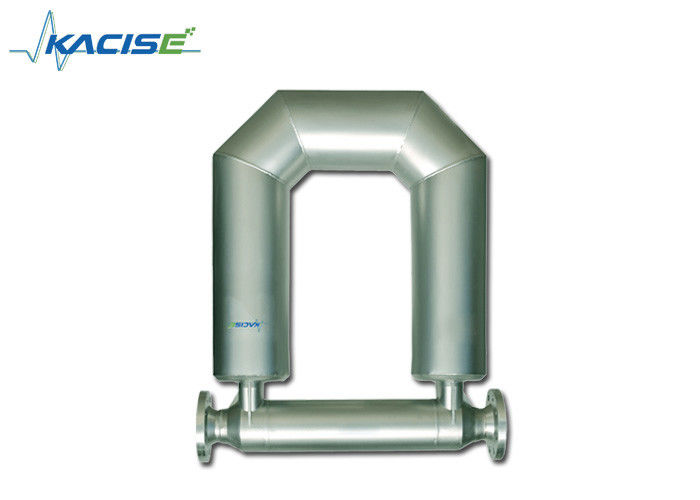Misuratore di portata di olio combustibile di alta precisione, misuratore di portata del gas di Coriolis con esposizione LCD
