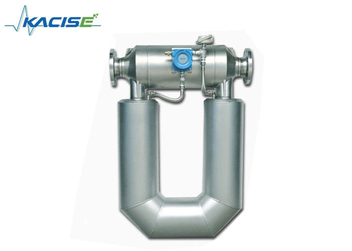 Display LCD in acciaio inossidabile viscoso Slurry Coriolis Mass Flow Meter per misurazioni ad alta precisione