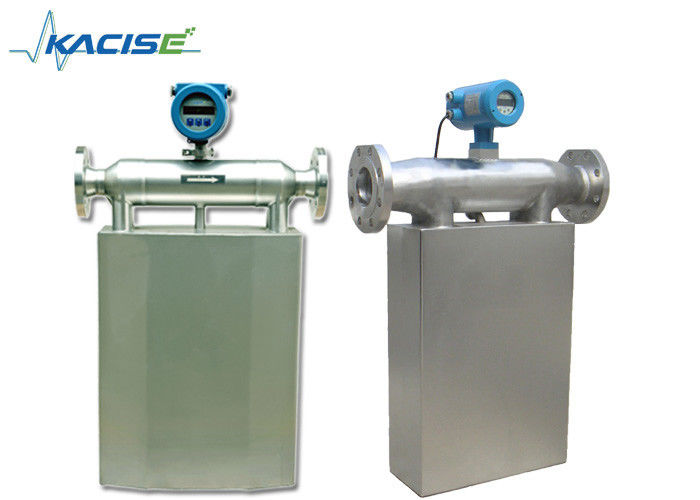 Display LCD a prova di esplosione DN40mm Mass Flow Meter Coriolis per olio idraulico