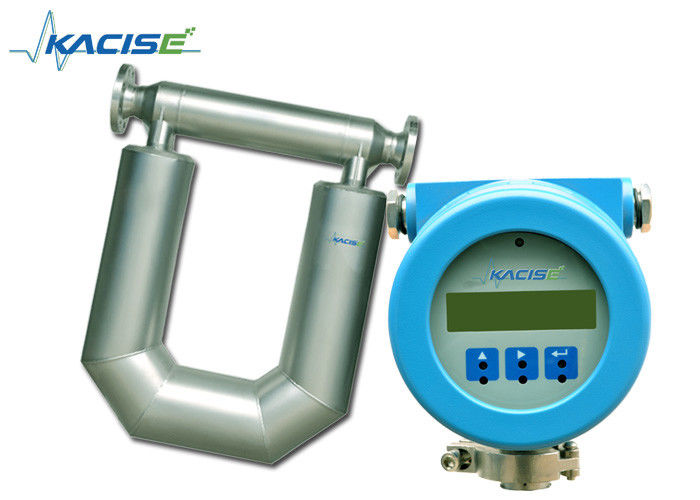 Misuratore di flusso dell'olio di combustibile ad alta precisione con display LCD e precisione 0,10 ~ 0,20%