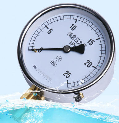Misuratore di pressione di calore in acciaio inossidabile con protezione IP65 e elemento di rilevamento di calore per la misurazione della micro e della pressione negativa