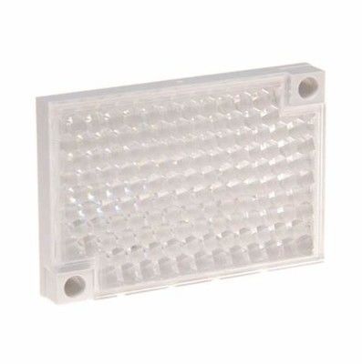 Reflettori ABS PMMA rettangolari per malati PL40A 56x37mm 2 connessione a vite a fori Reflettori di gruppo accessori