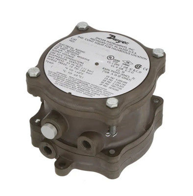 Interruttore di pressione differenziale a prova di esplosione Dwyer (modelli 1950G-0-B-120-NA e 1950G-00-B-240)