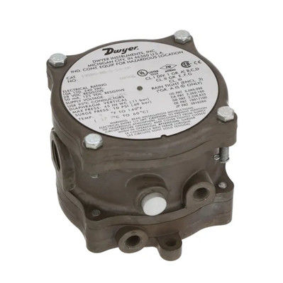 Interruttore di pressione differenziale a prova di esplosione Dwyer (modelli 1950G-0-B-120-NA e 1950G-00-B-240)