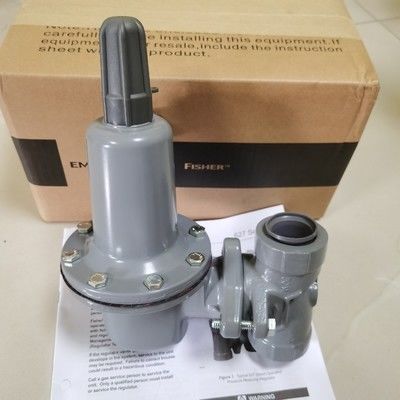 Regolatore di riduzione della pressione del gas della serie 627 con valvola di sollievo interna da 5 a 500 psig e design resistente alle manomissioni