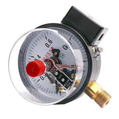 SS Material Digital Pressure Gauge con garanzia di 1 anno e precisione di 0,016 per la fornitura di acqua a temperatura