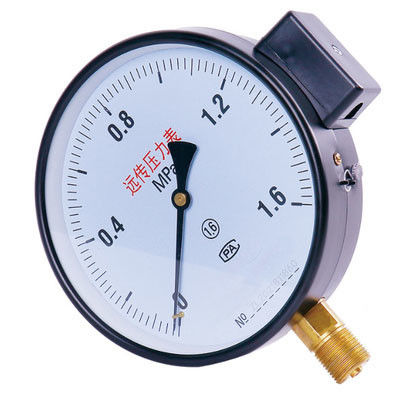 KMC-YTZ150 Manometro a trasmissione lontana con resistenza con classe di precisione 1,6, intervallo 0-60 MPa e connessione M20×1,5