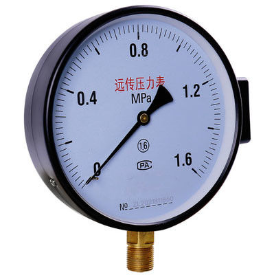 KMC-YTZ150 Manometro a trasmissione lontana con resistenza con classe di precisione 1,6, intervallo 0-60 MPa e connessione M20×1,5