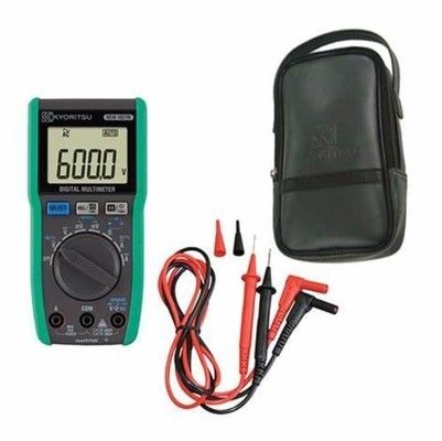 Multimetro digitale Kyoritsu 1021R con tensione a circuito aperto < 3,0 V e R03 (1,5 V) × 2 sorgente di alimentazione per la misurazione automatica dell'autonomia