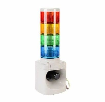 Torretta di segnalazione LED antideflagrante serie LKEH 40 mm (Modello LKEH-402FVF-RYGB-EX)
