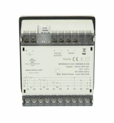 300V AC DC Digital Multifunction Meter 96 X 96mm Panel Mount Energy Monitor con certificazione CE RoHS UL & MID