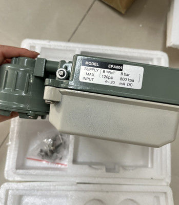KOSO EPA804-L10 Valve Positioner con 4-20 mA DC Input 120 Psi Air Supply per angolo di percorrenza serie
