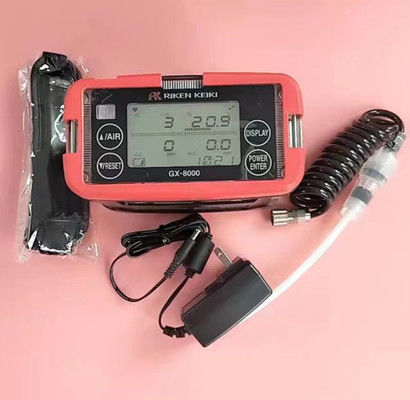Detettore multi-gas Riken Keiki GX-8000 con schermo LCD digitale a conduttività termica e costruzione impermeabile