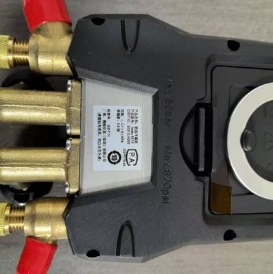 testo 557s Smart Vacuum Kit con tubi - Smart digital manifold con sonde senza fili per il vuoto e la temperatura e 4 set di tubi